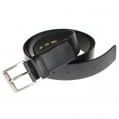 Cinto de Couro Esportivo Soleta Semi Brilho E963-374 - Preto