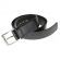 Cinto de Couro Esportivo Soleta Semi Brilho E963-374 - Preto