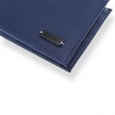 Carteira de Couro Masculina Soft Risque k718-037 - Anil