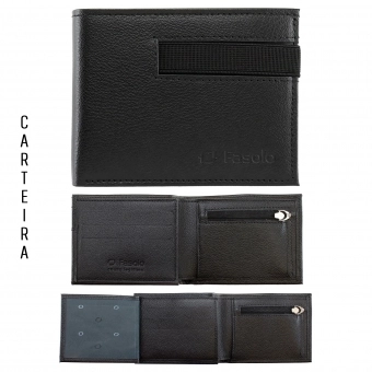 KIT MASCULINO CARTEIRA + CINTO DUPLA FACE AJUSTÁVEL