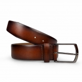 CINTO DE COURO FASOLO SOCIAL G233-042 - CONHAQUE