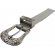 CINTO DE COURO SOLETA MALBORO LEONORA FASOLO N405-374 - CINZA CLARO