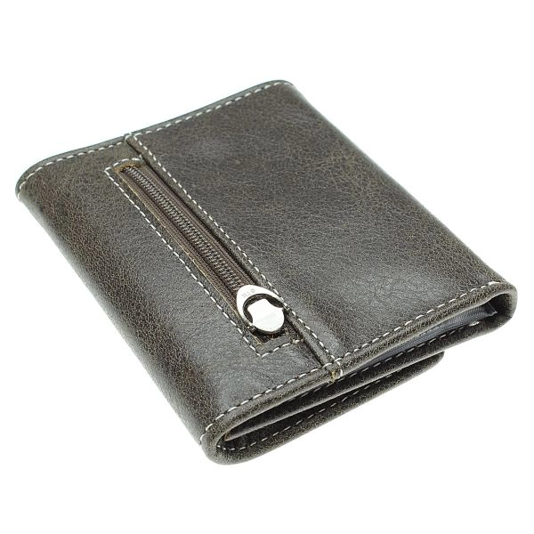Carteira de Couro Masculina Everest Porta Moedas K729-146 - Green