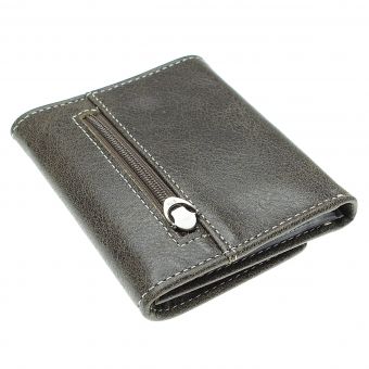 Carteira de Couro Masculina Everest Porta Moedas K729-146