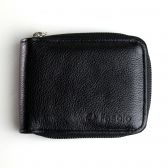 Carteira de Couro Fasolo com Zíper - K797-143 - Preto