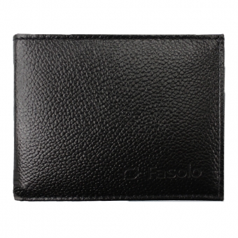 Carteira de Couro Fasolo Masculina Soft Anil H007-143