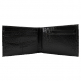 Carteira de Couro Fasolo Afro H078-019 - Preto