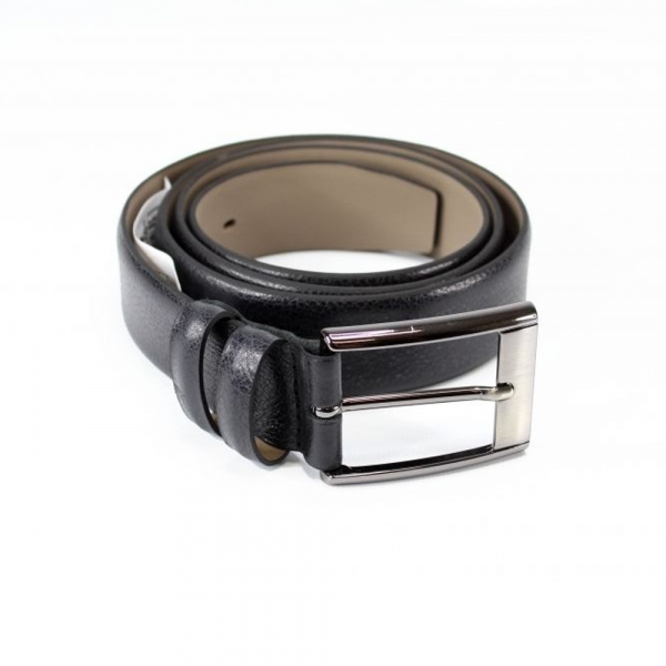 Cinto Social em Couro Napoli - E984 250 - Preto