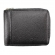 Carteira de Couro Fasolo Com Zíper Capretto H014-143 - Preto