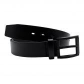 CINTO ANTIALERGICO E ANTIDETECTOR DE METAIS EM COURO FASOLO - Preto