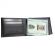 Carteira de Couro Masculina Porta-Cheques H013-033 - Preto