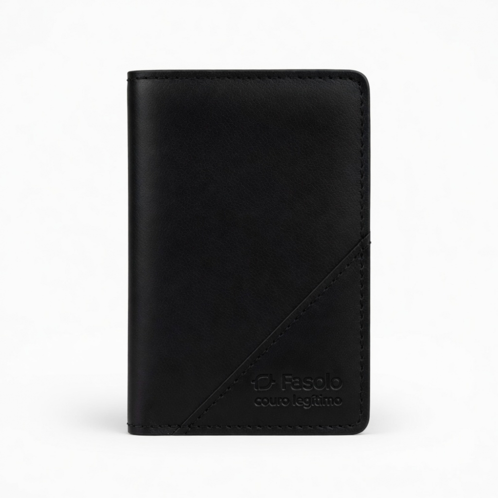 CARTEIRA MODERNA SLIM K939-042 - Preto