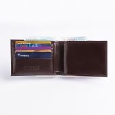 Carteira de Couro Masculina - K637006 - Marrom