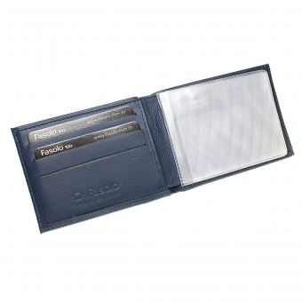 Carteira de Couro Masculina Soft Risque k720-037