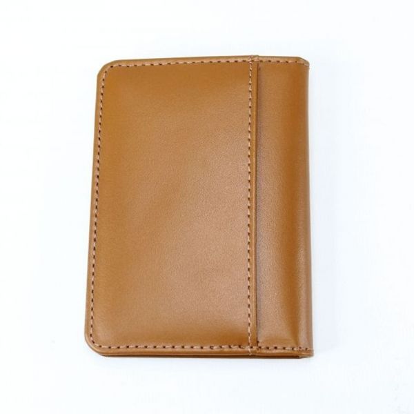 Carteira Porta Cartão Fasolo Slim U479-042 - Caramelo
