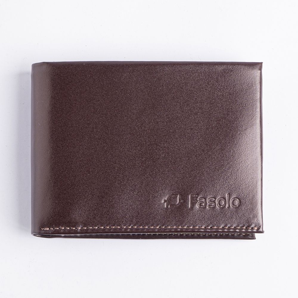 Carteira de Couro Masculina - K637006 - Marrom