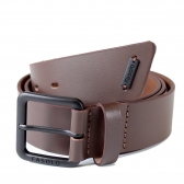 CINTO 100% COURO FASOLO SOLETA MALBORO E123-374 - MARROM