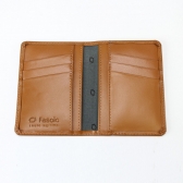 Carteira Porta Cartão Fasolo Slim U479-042 - Caramelo
