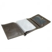 Carteira de Couro Masculina Everest Porta Moedas K729-146 - Green