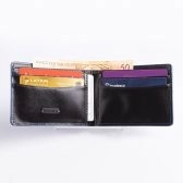Carteira de Couro Fasolo Borda Personalizada K752-042 - Preto