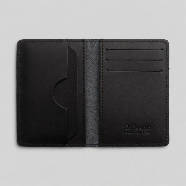 CARTEIRA MODERNA SLIM K939-042 - Preto