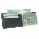 Carteira de Couro Masculina Everest - K726-146 - Grafite
