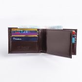 Carteira de Couro Masculina - K637006 - Marrom