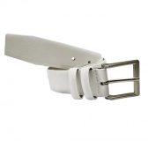 CINTO BRANCO FASOLO COURO LEGÍTIMO 32mm G007-143 - Branco