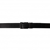 CINTO  DE COURO REVERSÍVEL DUPLA FACE FASOLO G396-161 - PRETO / CAFÉ