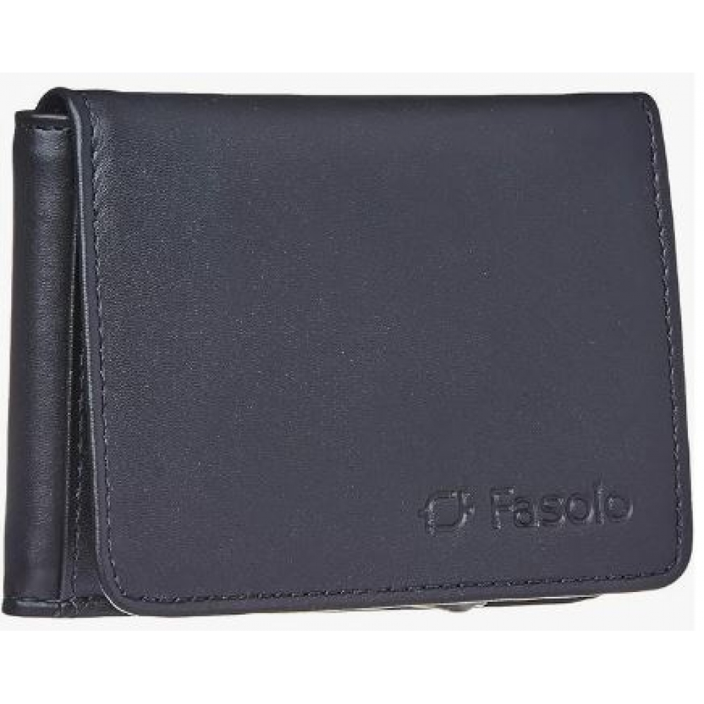 Carteira de Couro Fasolo Skin - H060-033 - Preto