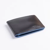 Carteira de Couro Fasolo Borda Personalizada K752-042 - Preto