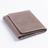 Carteira de Couro Masculina Everest Porta Moedas K729-146 - Rato