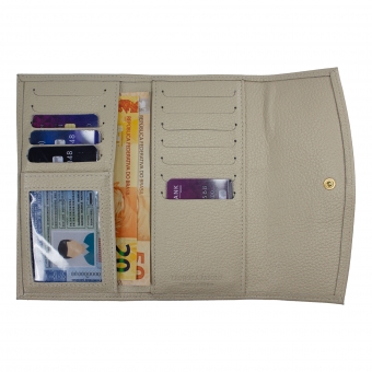 CARTEIRA DE COURO LEONORA FASOLO M377-143