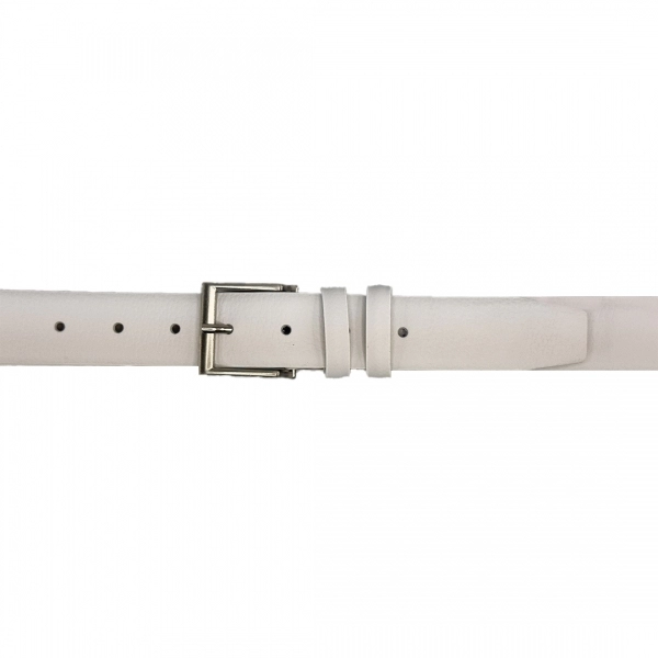 CINTO BRANCO FASOLO COURO LEGÍTIMO 32mm G007-143 - Branco