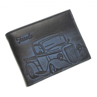 Carteira de Couro Masculina Vintage Pick-Up - K738-222