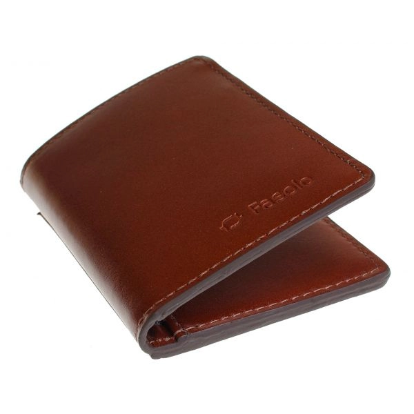 Carteira de Couro Fasolo Slim K754-042 - Café