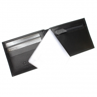 Carteira de Couro Masculina Soft Risque k720-037