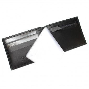 Carteira de Couro Masculina Soft Risque k720-037