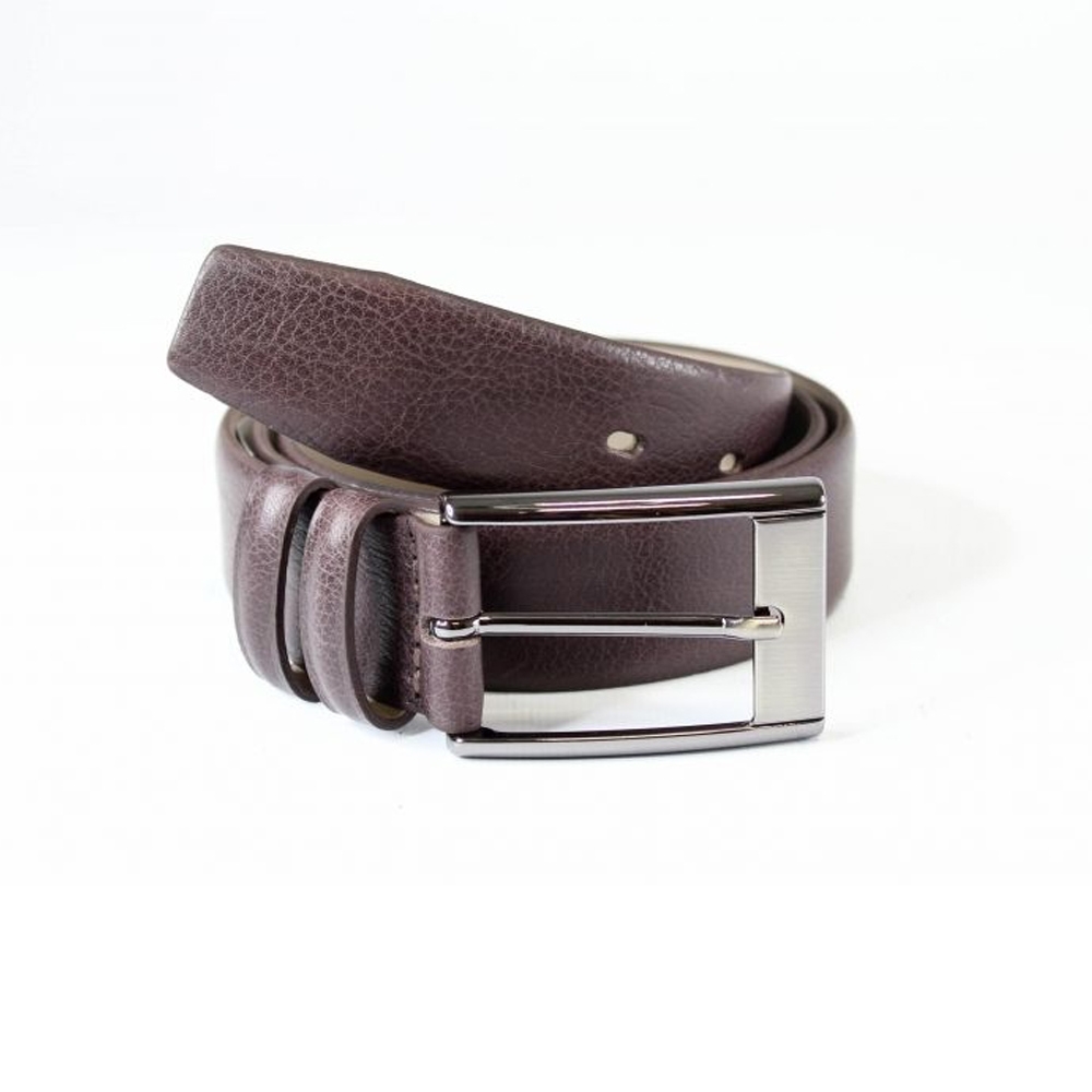 Cinto Social em Couro Napoli - E984 250 - Café