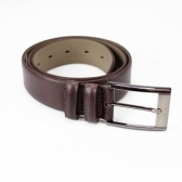 Cinto Social em Couro Napoli - E984 250 - Café