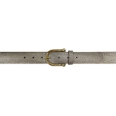 CINTO DE COURO BRILHANTE LEONORA FASOLO N438-547 - Dourado