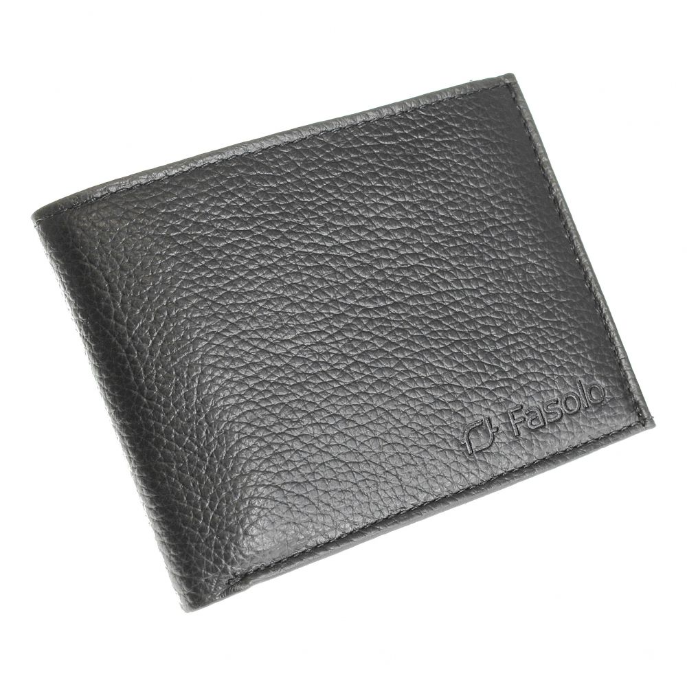 Carteira de Couro Masculina Floter K701-143 - Preto