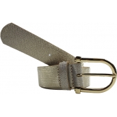 CINTO DE COURO BRILHANTE LEONORA FASOLO N438-547 - Dourado