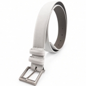 CINTO BRANCO FASOLO COURO LEGÍTIMO 32mm G007-143 - Branco