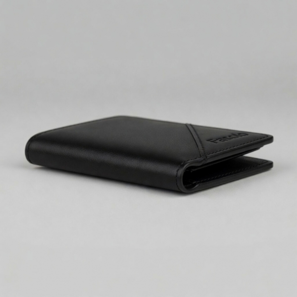 CARTEIRA MODERNA SLIM K934-020 - Preto