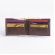 Carteira de Couro Masculina Vintage Carro - K783-222 - Laranja