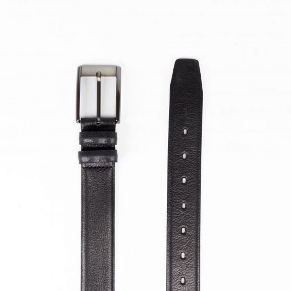 Cinto Social em Couro Napoli - E984 250 - Preto