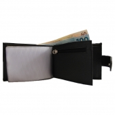 Carteira de Couro Fasolo Masculina Capretto H011-143 - Preto