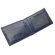 Carteira de Couro Masculina Soft Risque k718-037 - Anil