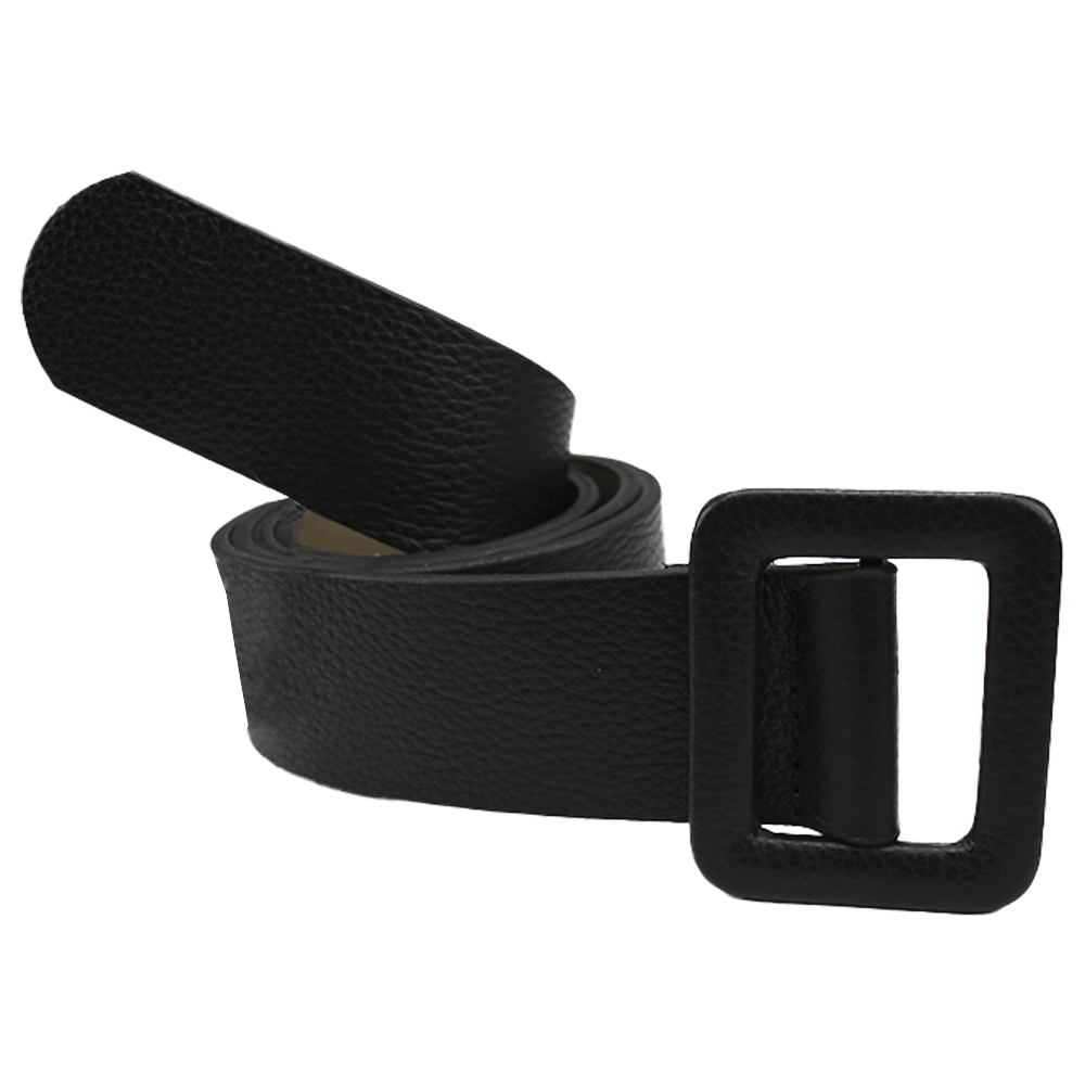 CINTO DE COURO FLOTER LEONORA FASOLO N417-080 - Preto